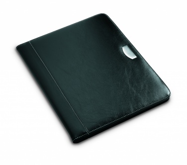 Logo trade promotional gifts picture of: PU portfolio w/ 20 pages bloc