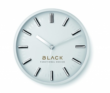 Logo trade promotional gift photo of: Round shape wall clock
