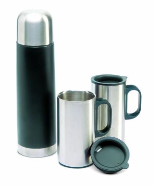 Logotrade promotional product image of: Insulation flask with 2 mugs