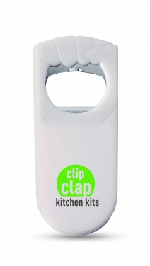 Logo trade business gift photo of: Bottle-opener and sealer
