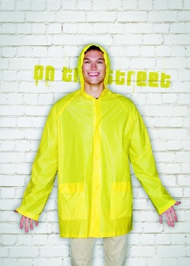 Logotrade advertising product picture of: PVC raincoat with hood