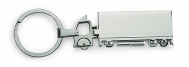 Logotrade promotional gift picture of: Truck metal key ring Oulu