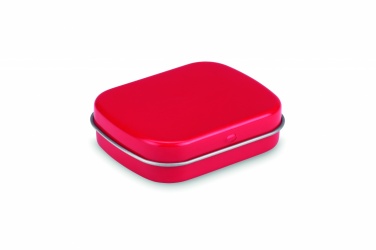 Logo trade advertising product photo of: Easy tin silver w/mints