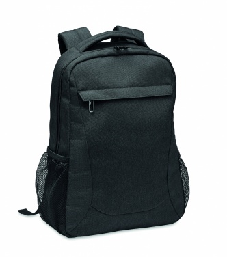 Logotrade promotional merchandise photo of: 600D RPET laptop backpack