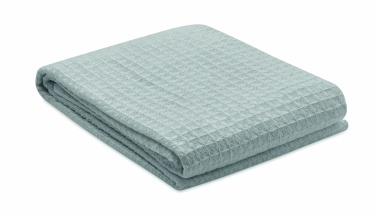 Logotrade promotional giveaway picture of: Cotton wafle blanket 350 gr/m²