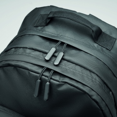 Logo trade promotional gifts picture of: 300D RPET laptop backpack