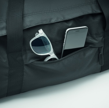 Logotrade promotional item picture of: Large sports bag in 300D RPET