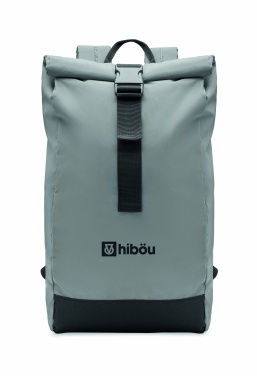 Logo trade promotional merchandise picture of: Reflective Rolltop backpack