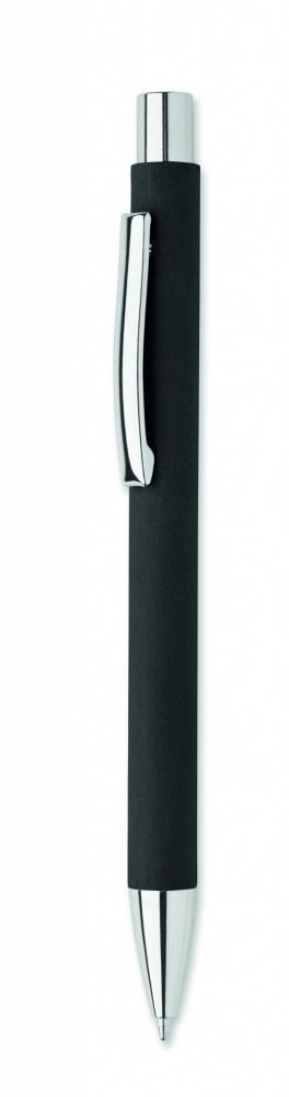 Logo trade promotional gifts picture of: Recycled paper push ball pen