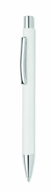 Logotrade promotional giveaway picture of: Recycled paper push ball pen