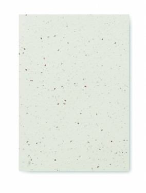 Logotrade corporate gift picture of: A5 seed paper cover notebook