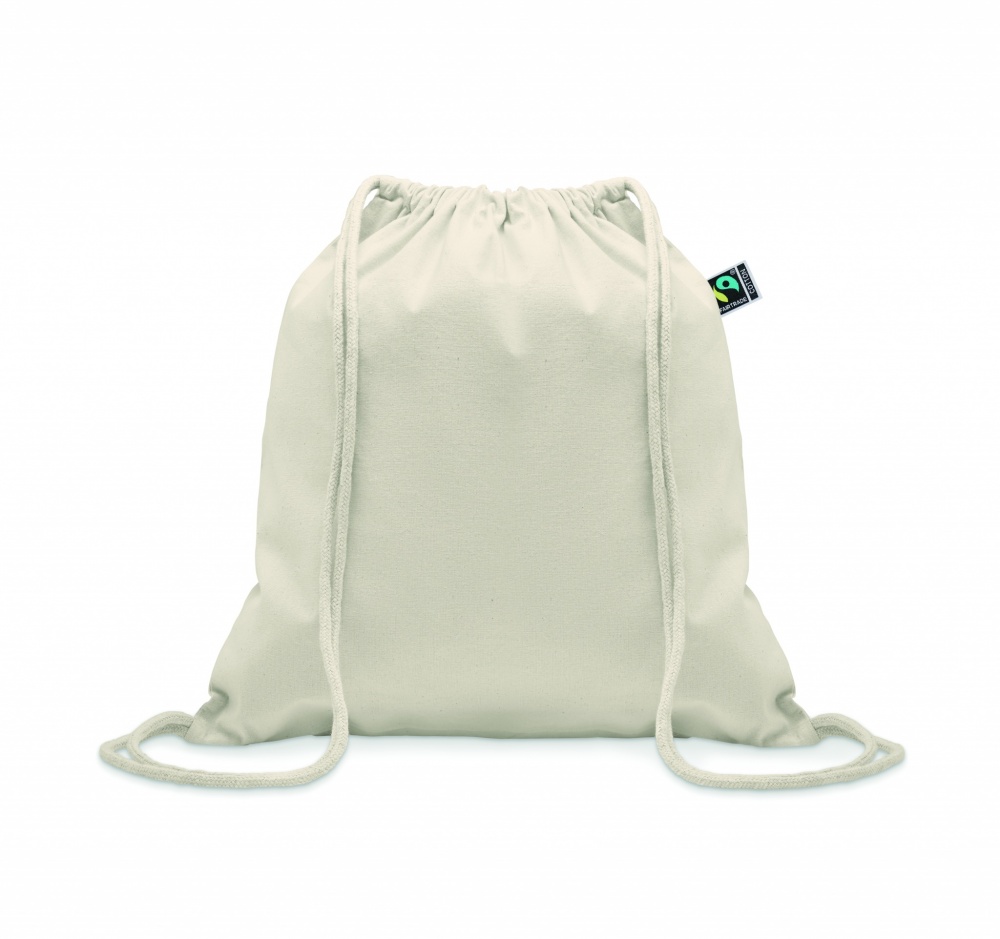 Logotrade promotional giveaways photo of: Drawstring bag Fairtrade