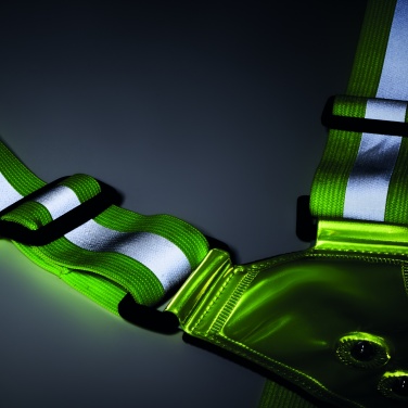 Logo trade promotional gifts image of: Reflective body belt with LED