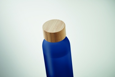 Logo trade promotional merchandise photo of: Frosted glass bottle 500ml