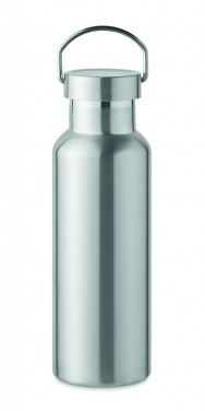 Logo trade promotional products image of: Double wall bottle 500 ml