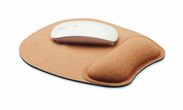 Logo trade promotional merchandise image of: Ergonomic cork mouse mat