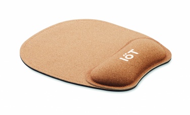 Logo trade promotional merchandise photo of: Ergonomic cork mouse mat