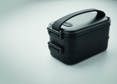 Logo trade advertising products picture of: Lunch box in recycled PP
