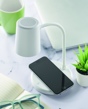 Logotrade promotional merchandise picture of: Wireless charger, lamp speaker