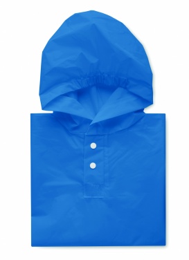Logo trade promotional item photo of: PEVA kid rain coat with hood