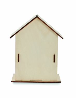 Logo trade promotional item photo of: DIY wooden bird house kit