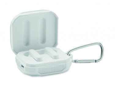 Logotrade business gifts photo of: TWS earbuds with solar charger