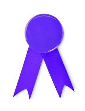 Logo trade promotional products image of: Ribbon style badge pin