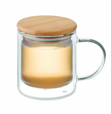 Logo trade promotional products picture of: Double wall borosilicate mug