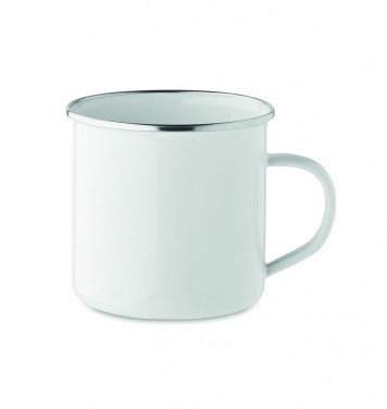 Logotrade promotional gift picture of: Enamel sublimation mug 500ml