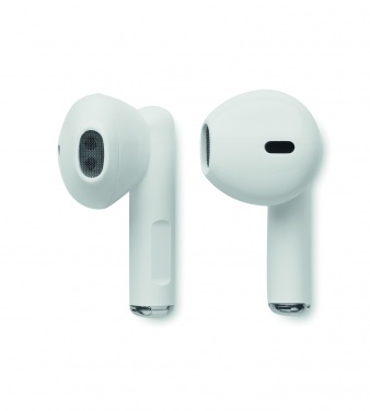 Logo trade advertising products picture of: TWS earbuds with charging base