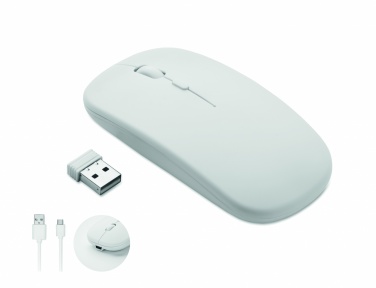 Logo trade corporate gifts image of: Rechargeable wireless mouse