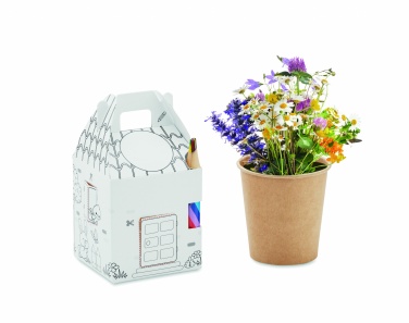 Logo trade advertising products picture of: House shaped seeds grow set