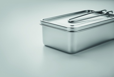 Logo trade corporate gifts image of: Stainless steel lunch box