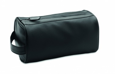 Logo trade advertising products picture of: Soft PU cosmetic bag and zipper
