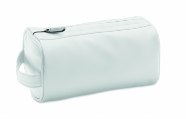 Logotrade corporate gift image of: Soft PU cosmetic bag and zipper