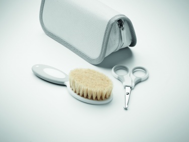 Logo trade promotional merchandise picture of: 6 piece baby grooming set