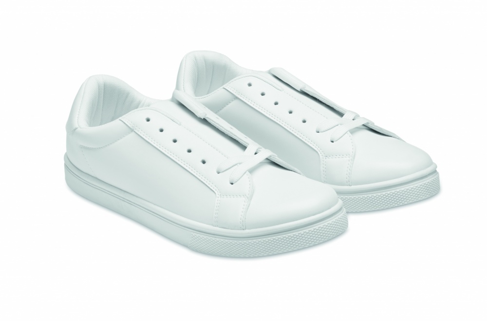 Logo trade promotional gifts image of: Sneakers in PU size 47