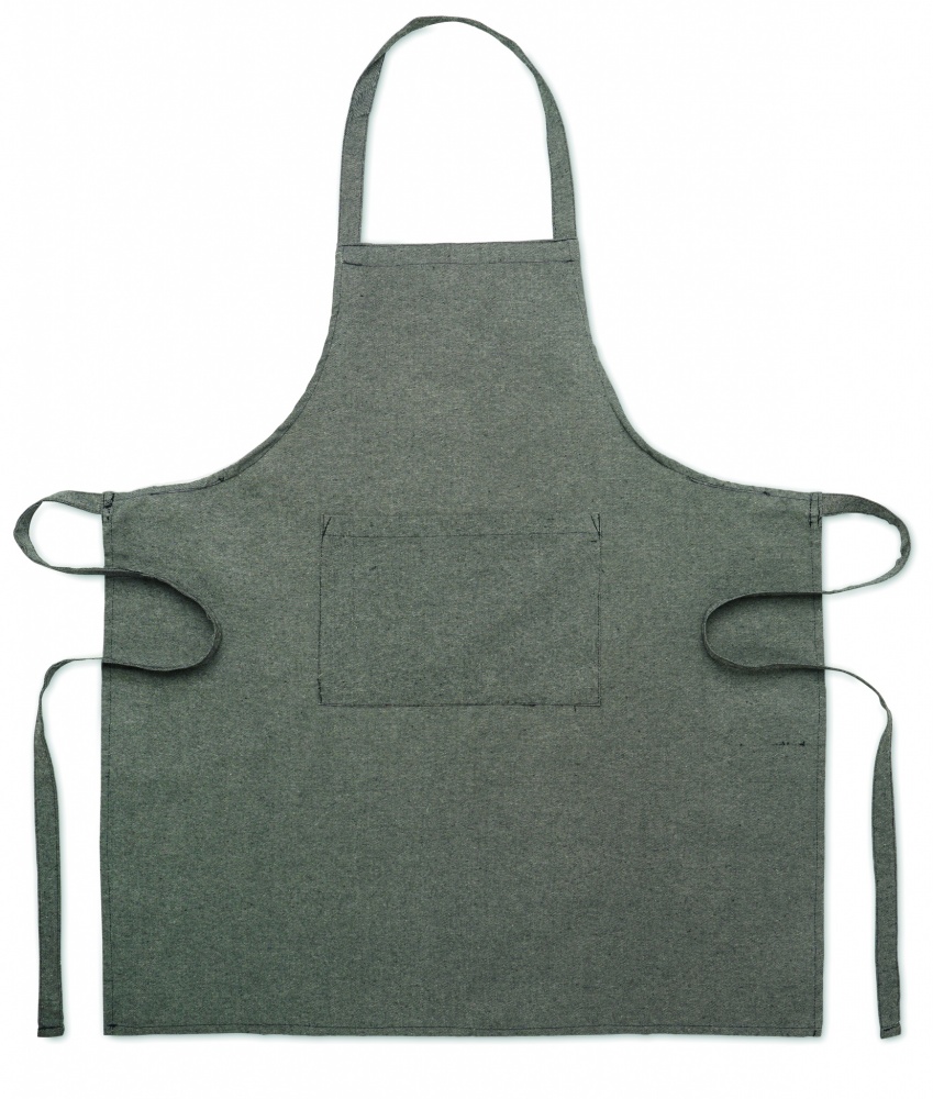 Logo trade promotional giveaway photo of: Recycled cotton Kitchen apron