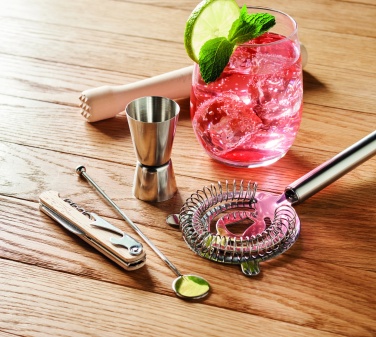 Logo trade promotional giveaways picture of: 5 piece cocktail kit in pouch.