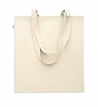 Logo trade promotional merchandise image of: Recycled cotton shopping bag