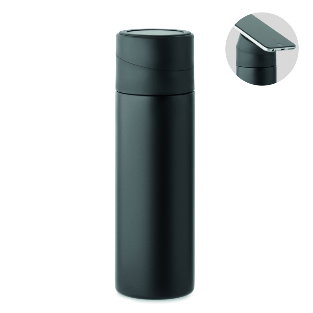 Logotrade promotional gift image of: Double wall bottle 420 ml.