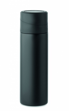 Logo trade advertising products image of: Double wall bottle 420 ml.