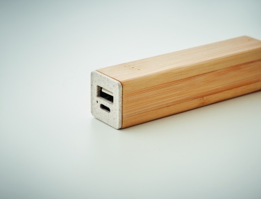Logo trade advertising products image of: Power bank 2600 mAh