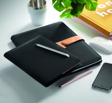 Logo trade corporate gifts image of: A4 RPET conference folder