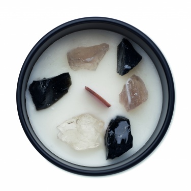 Logo trade corporate gifts image of: Plant based wax candle 200 gr