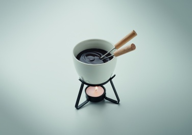 Logo trade promotional products picture of: Ceramic fondue set 240 ml