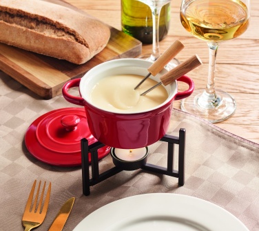 Logotrade promotional gift picture of: Ceramic fondue set 300 ml