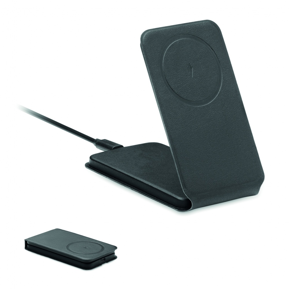 Logo trade advertising product photo of: Foldable magnetic charger 15W