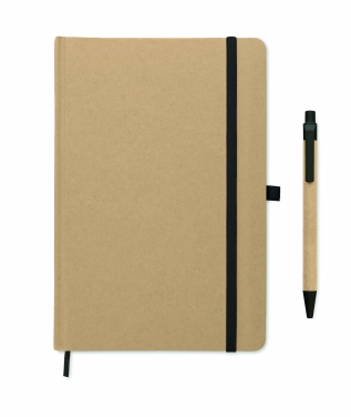 Logotrade promotional product picture of: A5 notebook in recycled carton