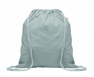 Logo trade promotional items image of: Recycled 140 gr/m² cotton bag